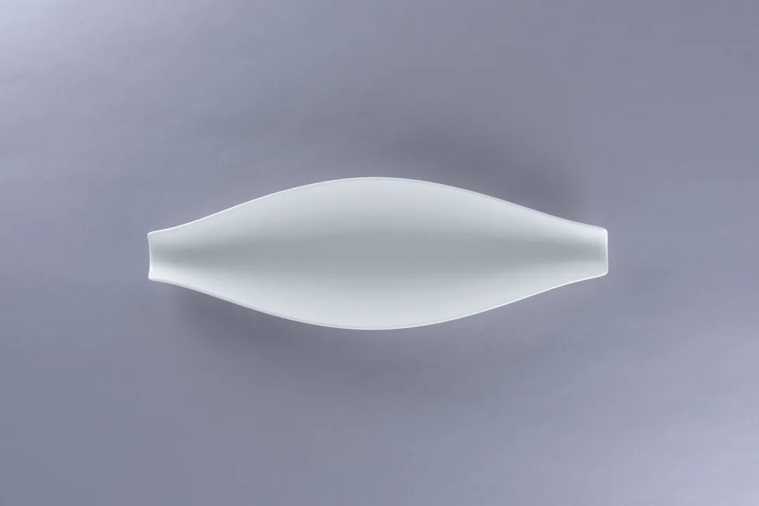 RAK Porcelain BCFSBTOP32 - Oval Bone China Dinner Plate, 12.5" White, 12/Case