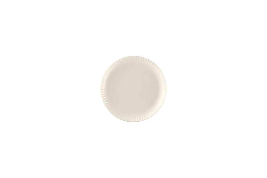 RAK Porcelain BCSPCP15 Spectra Round Plate, 5.8" Diameter Coupe Rim Bone China, 24/Case