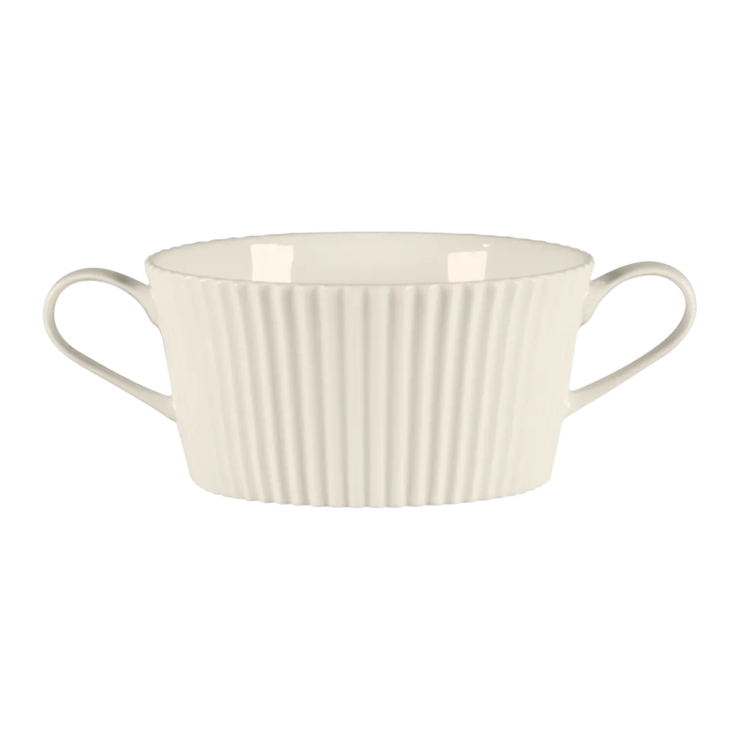 RAK Porcelain BCSPCS37 - Cream Soup Cup, 12.5 oz Bone China, Non‑Stackable, 12/Case