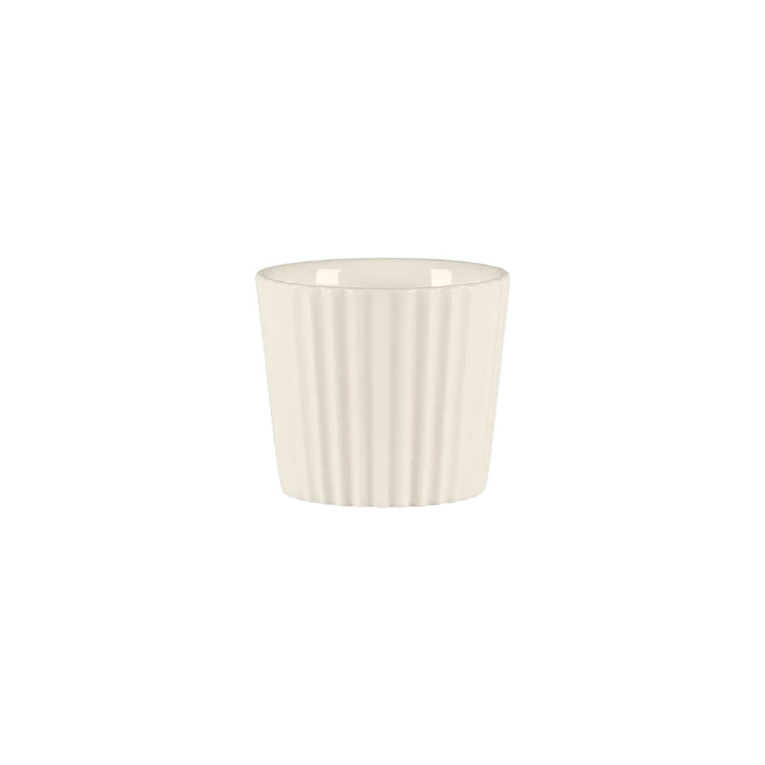 RAK Porcelain BCSPCU09M Spectra No‑Handle Cup, 3 oz (0.09 L) Bone China, Non‑Stackable, White – 12/Case
