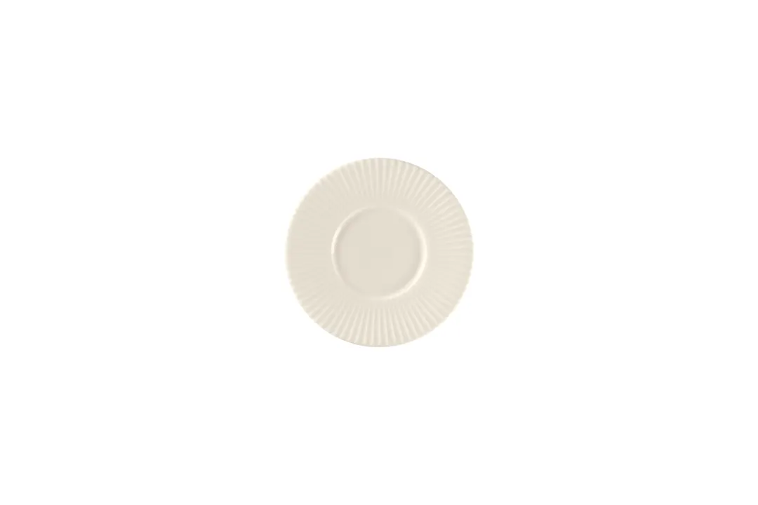 RAK Porcelain BCSPSA15 Spectra Round Saucer 5.9" Diameter Bone China - 12/Case