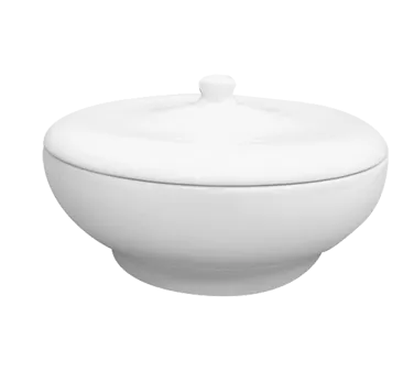 RAK Porcelain BUCD23 Soup Tureen, 74-2/5 oz 2.2 Qt, Cover, Dishwasher & Microwave Safe - Case