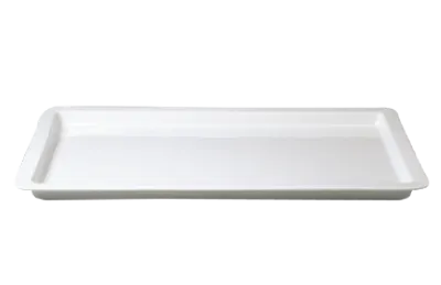 RAK Porcelain BUGN1.1F Gastronorm Pan Liner, 20.875" x 12.875", Rectangular Porcelain Pan - 1/Case