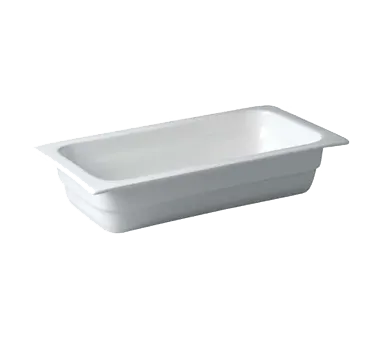 RAK Porcelain BUGN1.3 Gastronorm Pan Liner, 14" x 6-3/4" x 2-1/2" Porcelain Dishwasher Safe - 1/Case