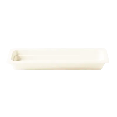 RAK Porcelain BUGN2.4 - 86oz 2/4 GN Food Pan, 20"7/8 x 6"1/3, Porcelain, Dishwasher Safe - Case