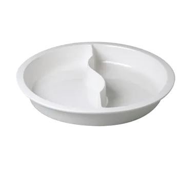 RAK Porcelain BUGN39D - 15-3/8" Round Buffet Gastronorm Pan Liner, 2" Height, Porcelain - Case