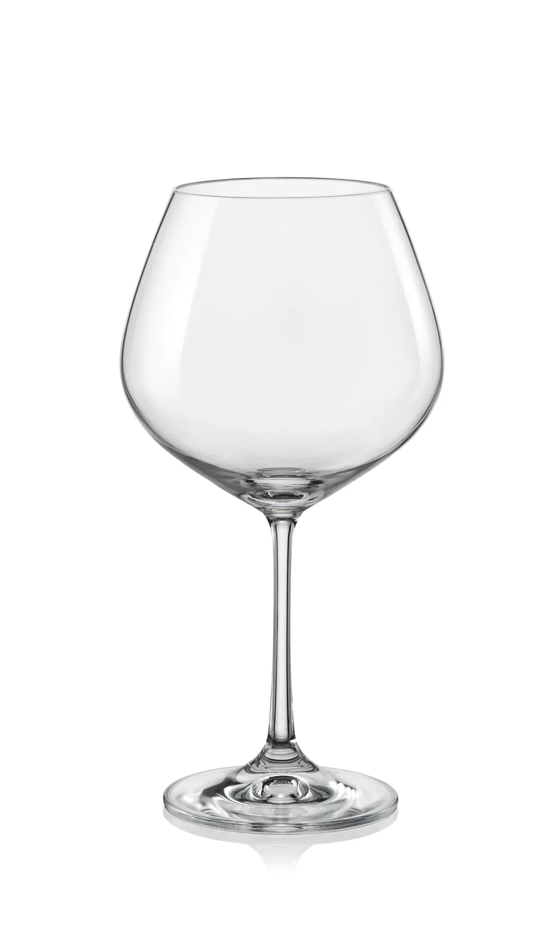 RAK Porcelain CALBUR19 Wine Glass, Burgundy, 19.3 oz, 4.4"×8.2" Tempered Rim Glass, Wine, - 24/Case