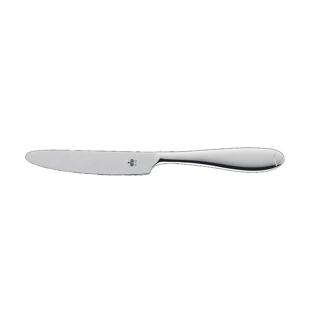 RAK Porcelain CANDEKMB Dessert Knife - 8-2/5" Handle, 18/10 Stainless Steel, Anna Finish, 12/Case