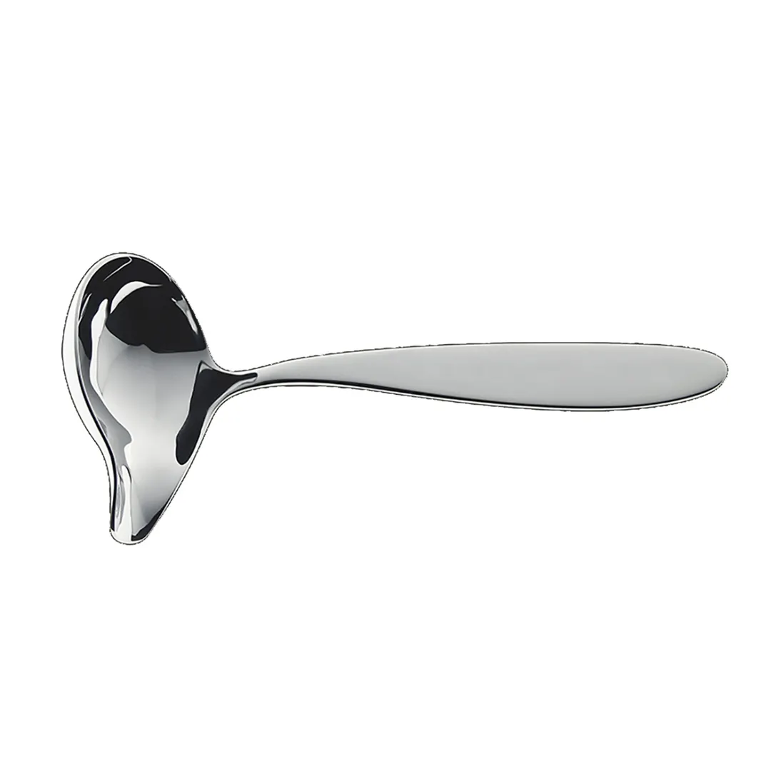 RAK Porcelain CANGRL Gravy Ladle, 7" Stainless Steel, Anna Finish, 7" Length - Case
