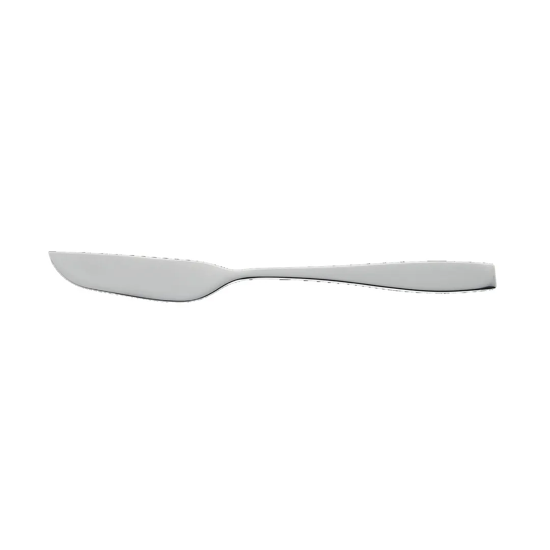 RAK Porcelain CBAFIK Fish Knife - 8-1/4" Length, 18/10 Stainless Steel Blade, Service, 12/Case
