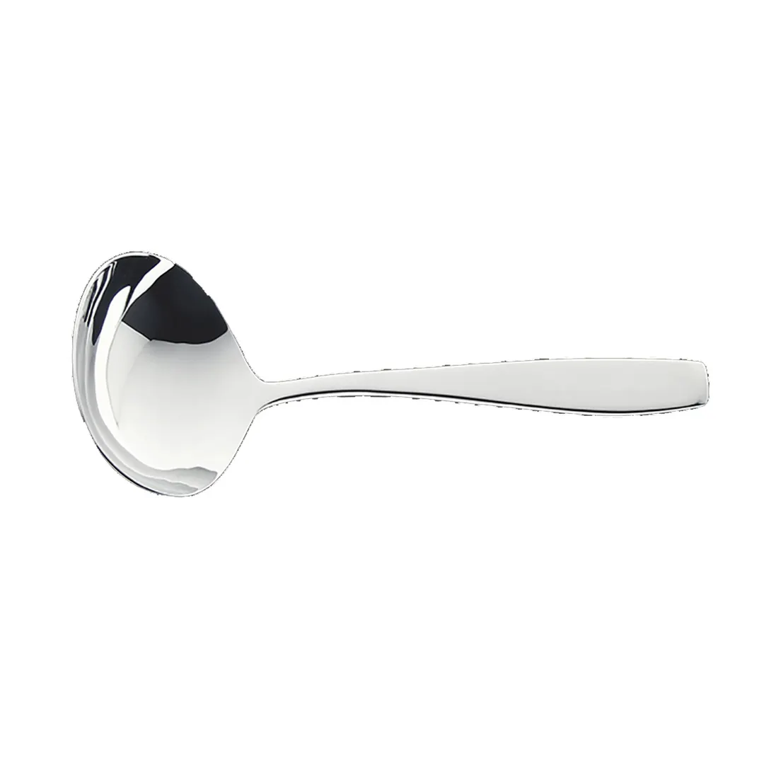 RAK Porcelain CBAGRL - 6" Gravy Ladle, Banquet Style, 18/10 Stainless Steel, 6" Length - 1/Case
