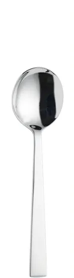 RAK Porcelain CECSOS - Sola Eclipse Soup Spoon, 6.7" 18/10 Stainless Steel, Finish - 12/Case