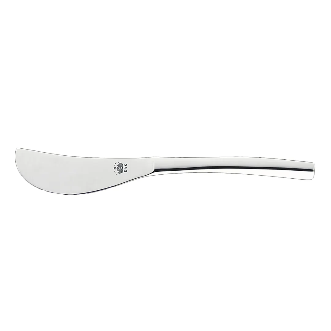 RAK Porcelain CFIBUK - Fine Dine Butter Spreader, 6-2/3" Length, 18/10 Stainless Steel - 1/Case