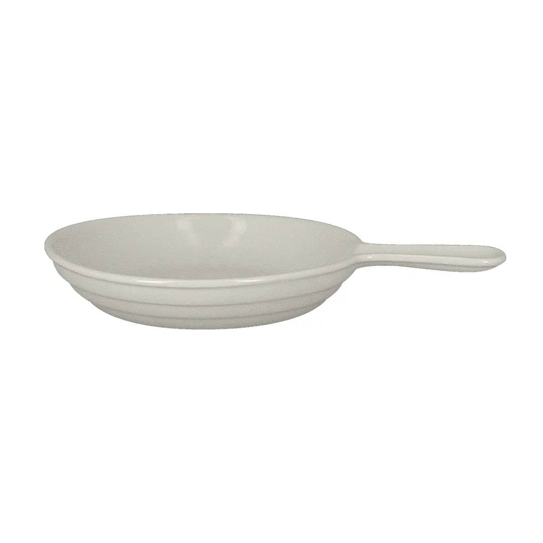 RAK Porcelain CFPN24WH - 40 oz (9‑4/9") Fry Pan Server, White Porcelain, Oven/Freezer - 6/Case