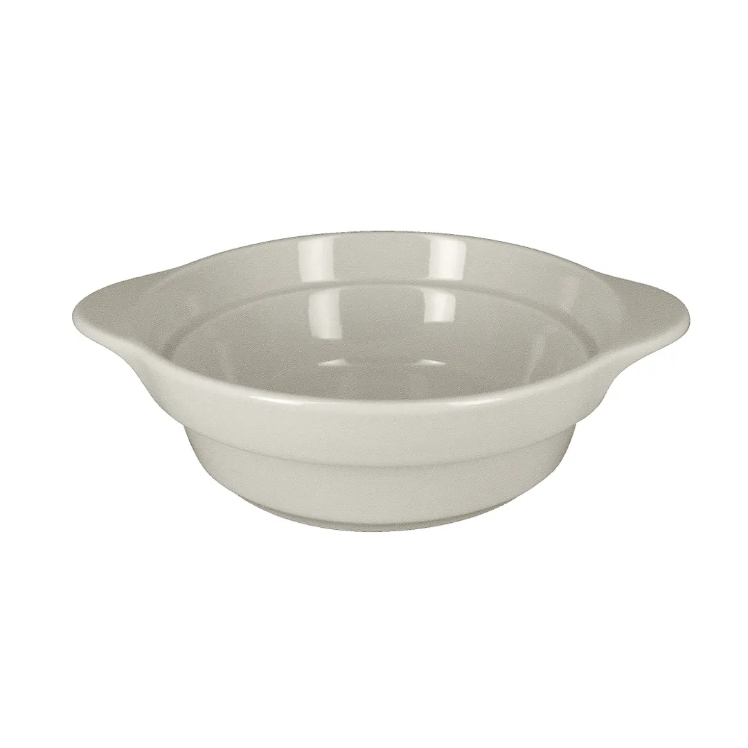 RAK Porcelain CFRD10WHBD - 4" White Bowl, 7-1/3 oz, Oven/Microwave/Dishwasher Safe - 12/Case