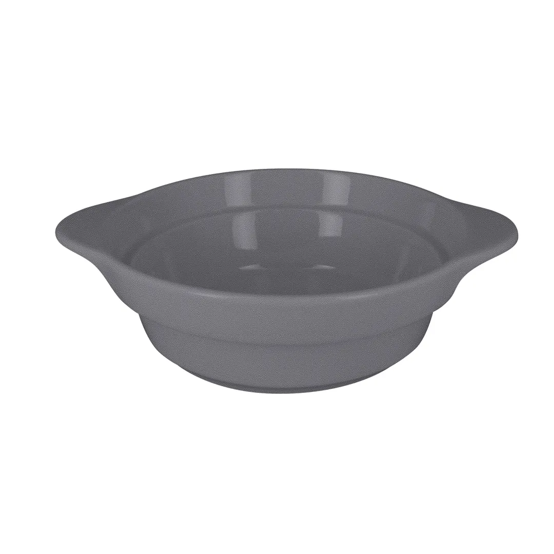 RAK Porcelain CFRD16GYBD - 6" Gray Porcelain Bowl, 15.4 oz (0.48 qt) Oven/Microwave Safe - 4/Case