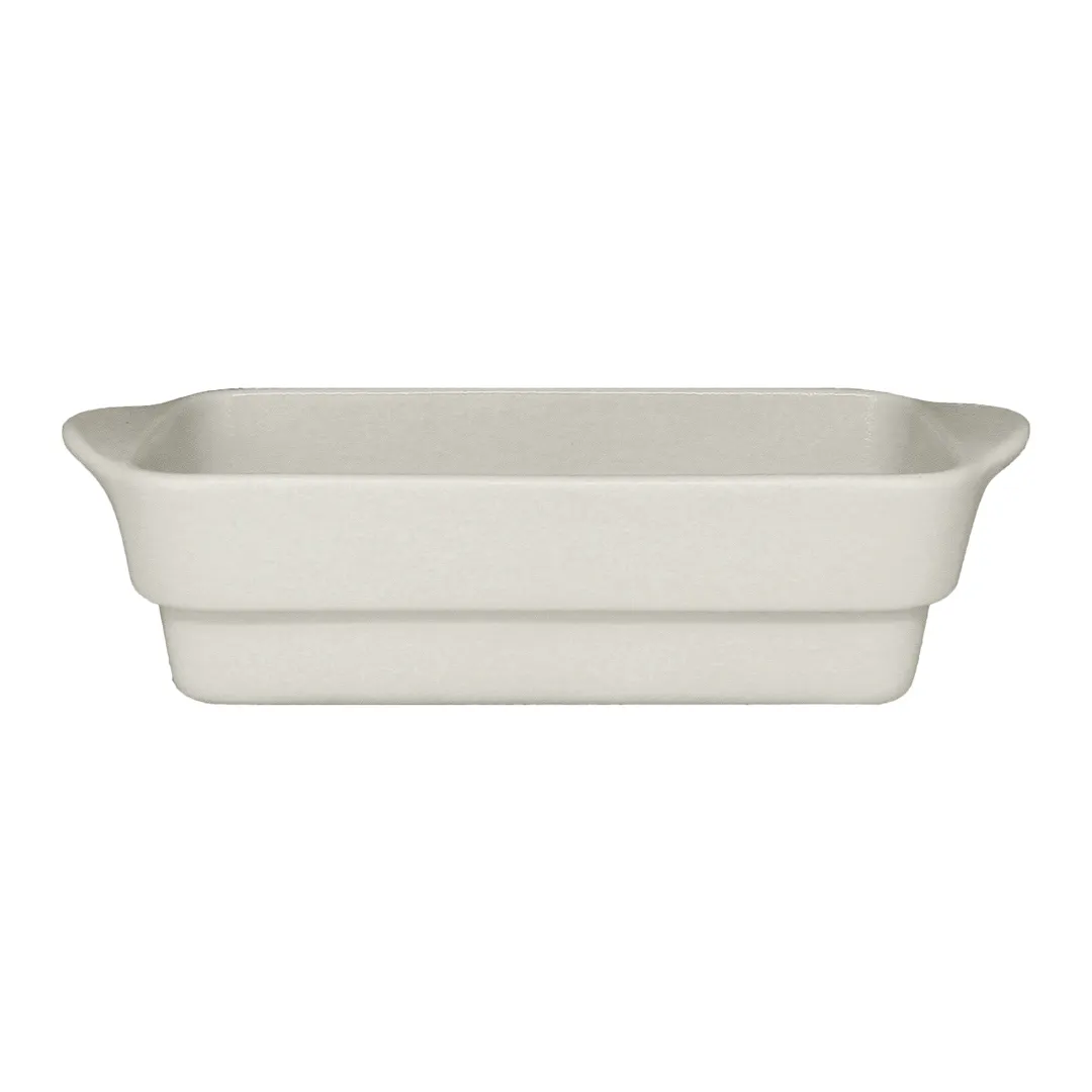 RAK Porcelain CFRT20WHBD - Baking Dish, 7.875" x 4" Porcelain, Oven/Freezer/Microwave Safe - 3/Case