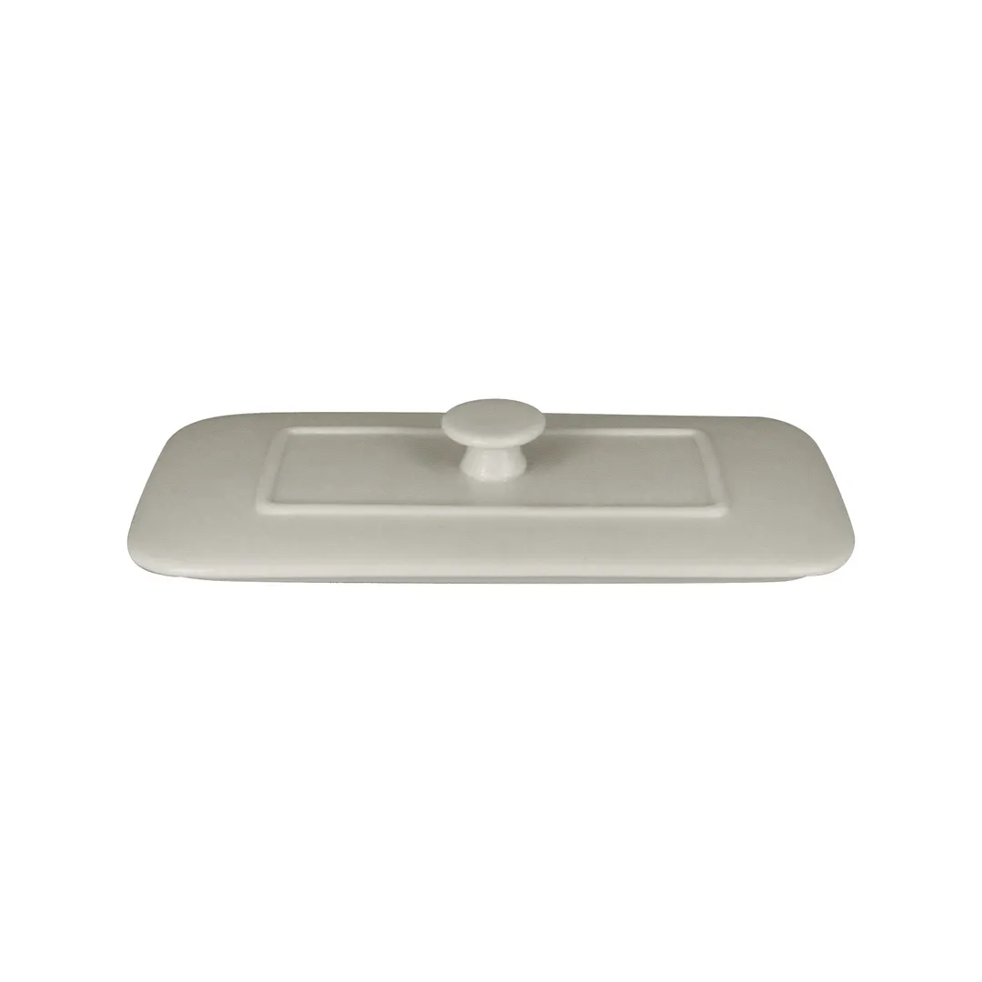 RAK Porcelain CFRT20WHLD - Rectangular Tureen Lid, Porcelain, Oven/Microwave/Freezer Safe, 3/Case