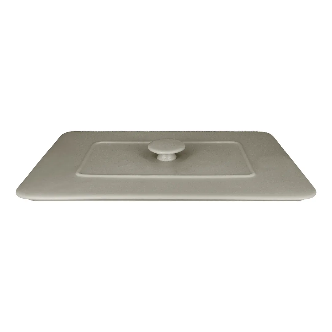 RAK Porcelain CFRT39WHLD - Tureen Lid, White Porcelain, Oven Freezer Dishwasher Safe, 3/Case