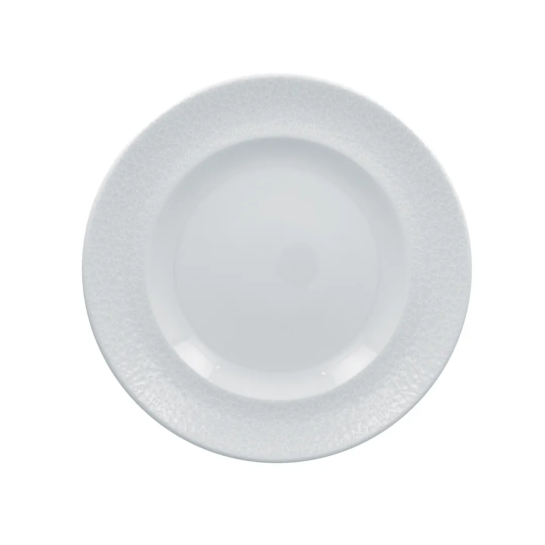 RAK Porcelain CHPCLFP28 - 11" Round Plate, Porcelain, Oven/Microwave/Dishwasher Safe - 12/Case