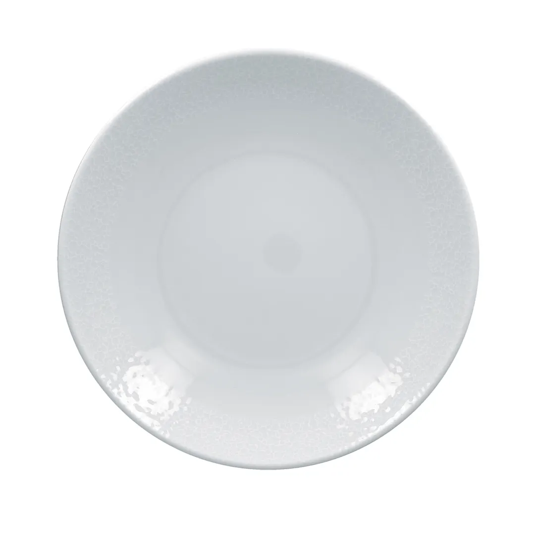 RAK Porcelain CHPONDC26 - 10" Coupe Bowl, 33 oz White Polaris Porcelain, Oven Safe - 12/Case
