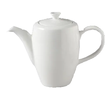RAK Porcelain CLCP35 Classic Coffee Pot, 12 oz with Lid, Dishwasher Safe, Chip Resistant - Case