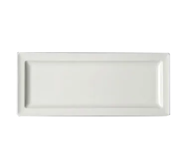 RAK Porcelain CLRP29 Rectangular Plate 11-3/7" x 4-5/7", Porcelain, Microwave Safe - 12/Case