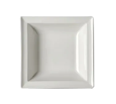 RAK Porcelain CLSB21 - Square 8" Salad Bowl, 35 oz Porcelain, Dishwasher & Microwave Safe - 6/Case