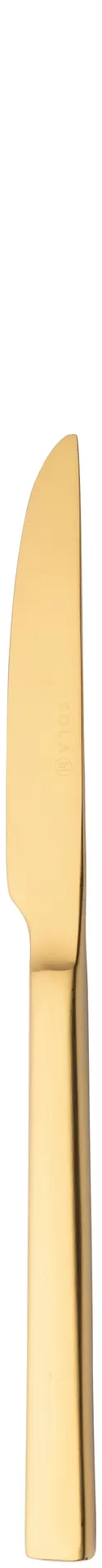 RAK Porcelain CMXBUKGS Butter Knife, 7" Montreux Satin Gold, Stainless Steel, 7" Length - 1/Case