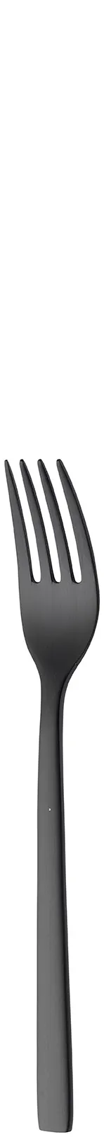 RAK Porcelain CMXCOFMB Cocktail Oyster Fork, 5" Length, Stainless Steel, Matte Black - 12/Case