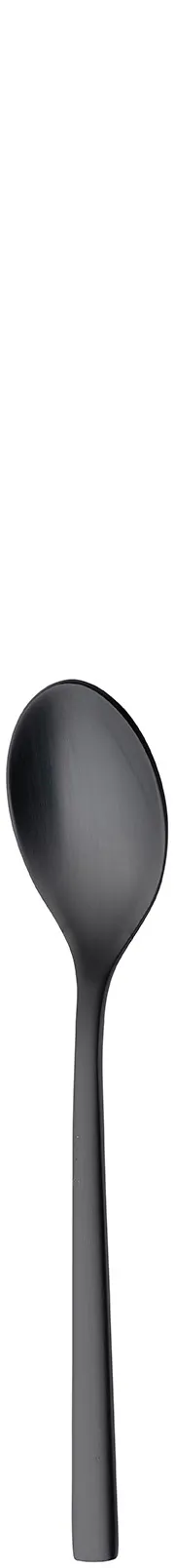 RAK Porcelain CMXDMSMB Demitasse Spoon, 4.4" Length, Steel, Matte Black Finish - 12/Case