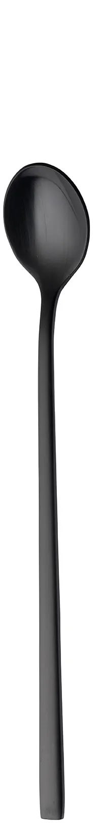 RAK Porcelain CMXLDSMB - Iced Tea Spoon, 7.5" Length, Stainless Steel, Matte Black Finish - 12/Case