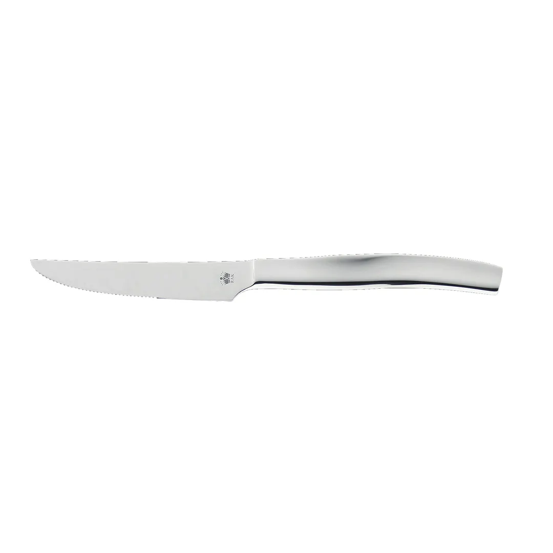 RAK Porcelain CNBSTK - Forged 9" Steak Knife, 18/10 Stainless Steel Handle, 8-9" Length - 1/Case