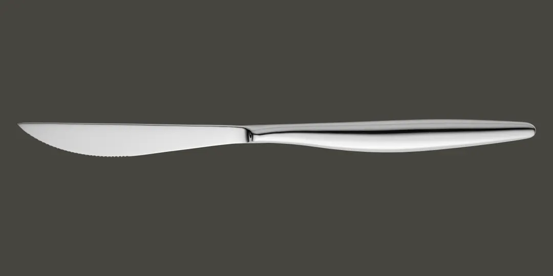 RAK Porcelain CNWSTK - Steak Knife, 9.9" Length, Stainless Steel Blade & Handle, Nawai Finish - 1/Case