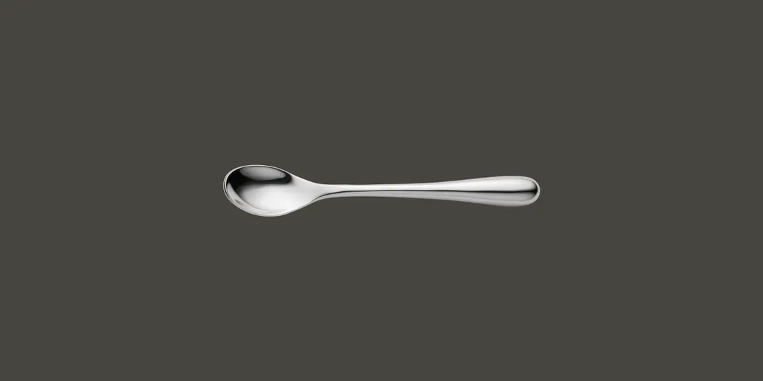 RAK Porcelain CRZMOS Demitasse Spoon - 4.4" Hollow Moka Spoon, Stainless Steel, 4" Length - 12/Case