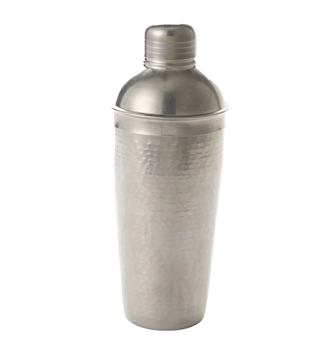 RAK Porcelain CS6152VH - Hammered 25oz 3‑Piece Cocktail Shaker, 3.54" D x 9.44" H, Finish - Case