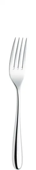 RAK Porcelain CSIDIF - Sola Siena Dinner Fork, 8.2" Length, 18/10 Stainless Steel, Polished - 12/Case