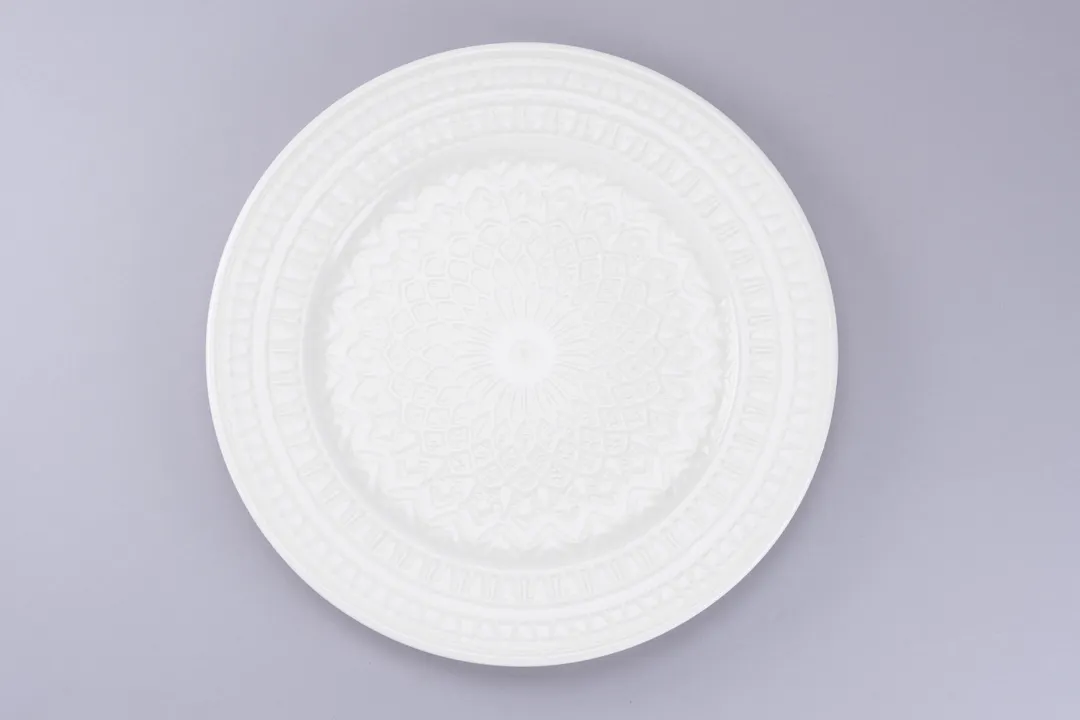 RAK Porcelain DGBAFP31CS - 12.2" Round Rimmed China Plate, White Celeste Porcelain, Diameter - Case