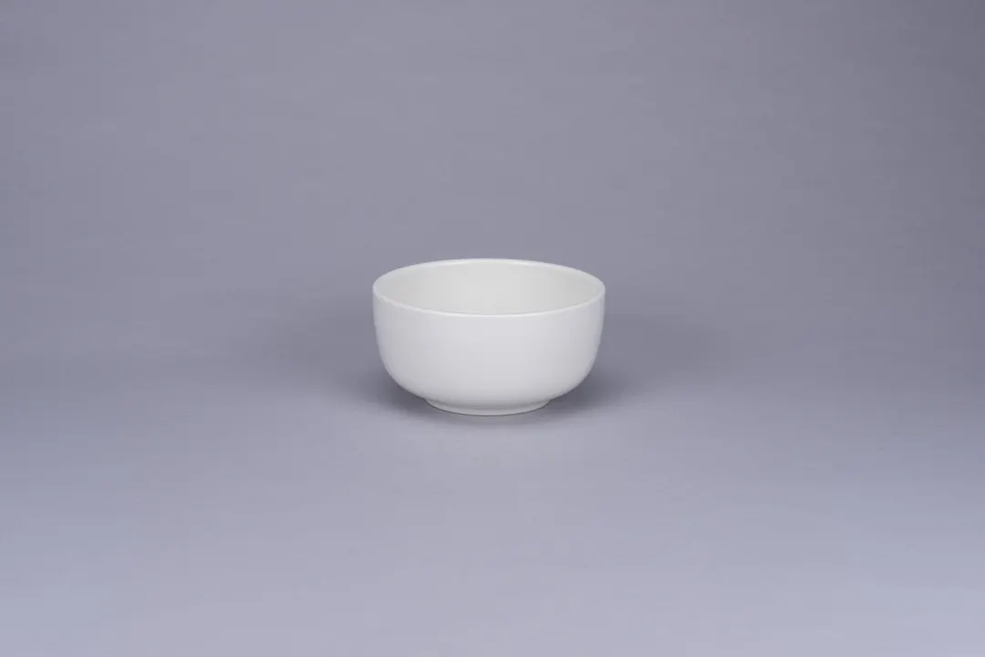 RAK Porcelain DGEABW12C7 - 13.3 oz White Round Ceramic Bowl 4.7" Dia, Dishwasher Safe - 12/Case