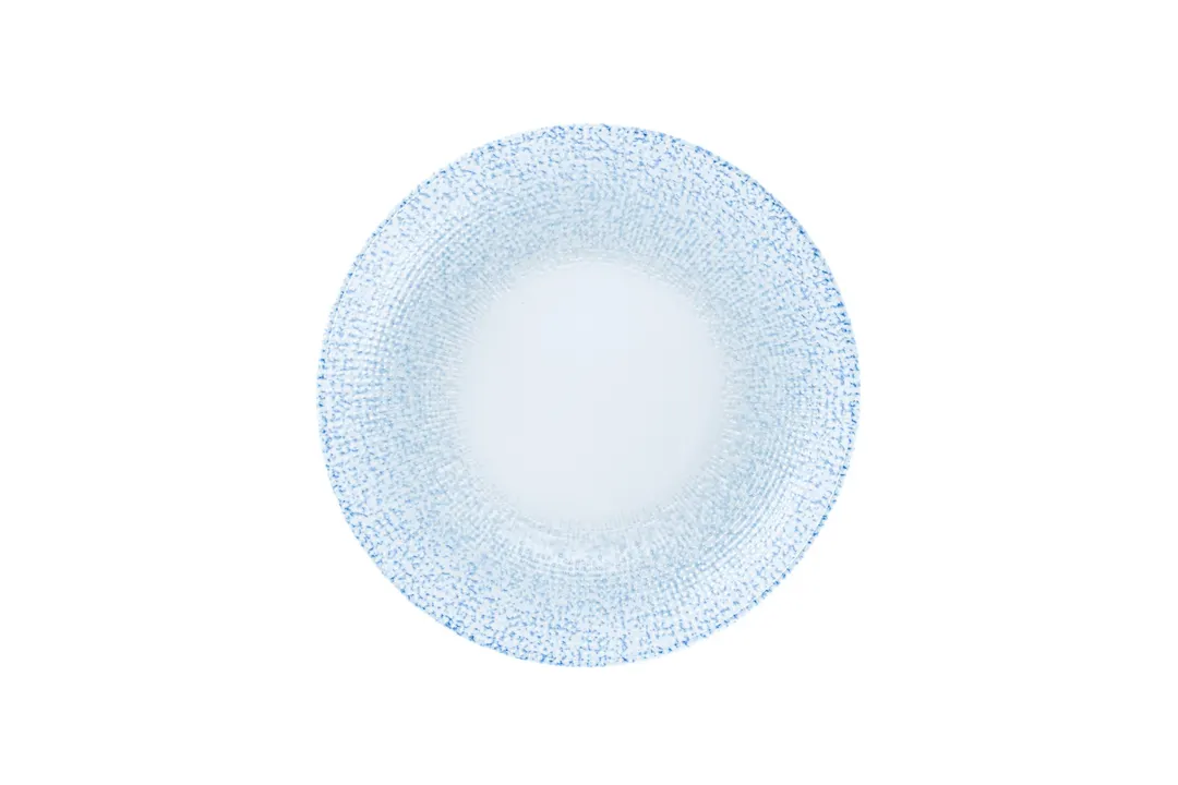 RAK Porcelain DGNNDC26IC Deep Coupe Plate, 10.25" Round, Blue & White DiGi, China, - 12/Case