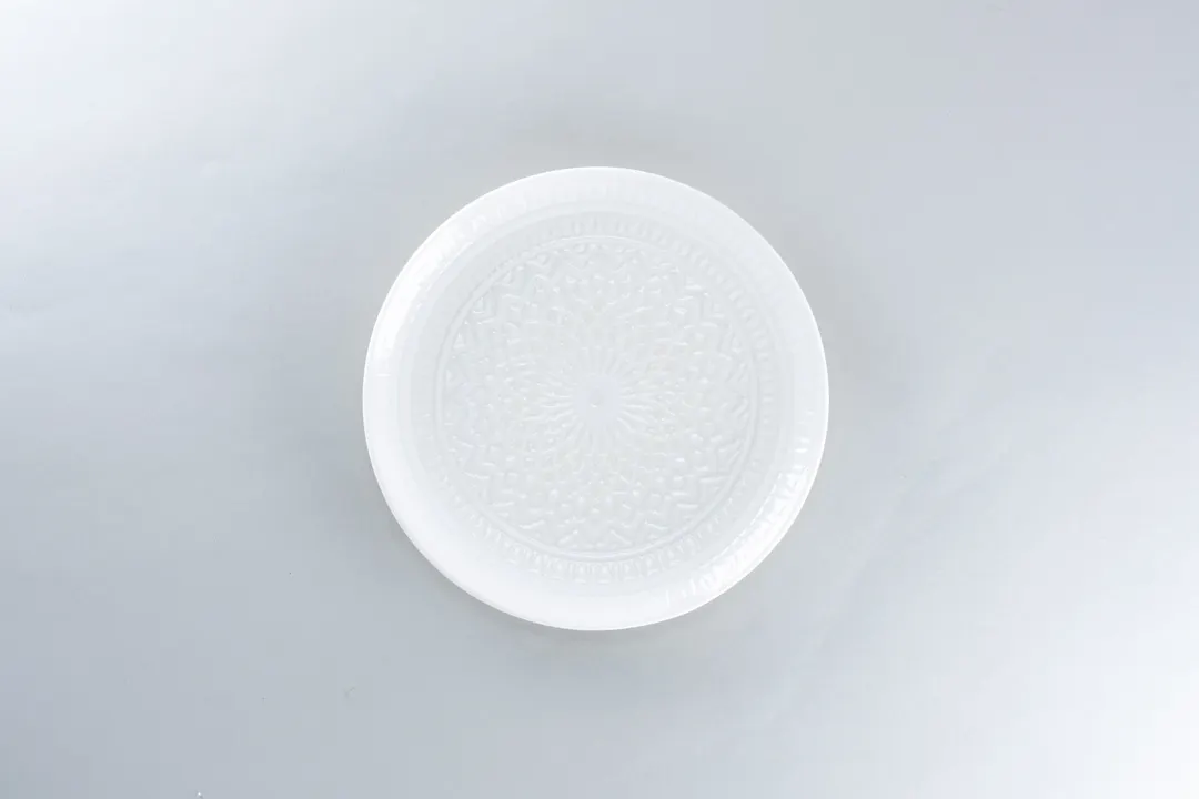 RAK Porcelain DGNNPR21CS - 8.3" Round Coupe Porcelain Plate, White Celeste, 8.3" Diameter - 12/Case
