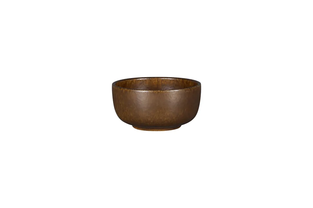 RAK Porcelain EABW12RT - 4" Round Ease Bowl, 13.35 oz Capacity, Porcelain, Rust Finish - 12/Case
