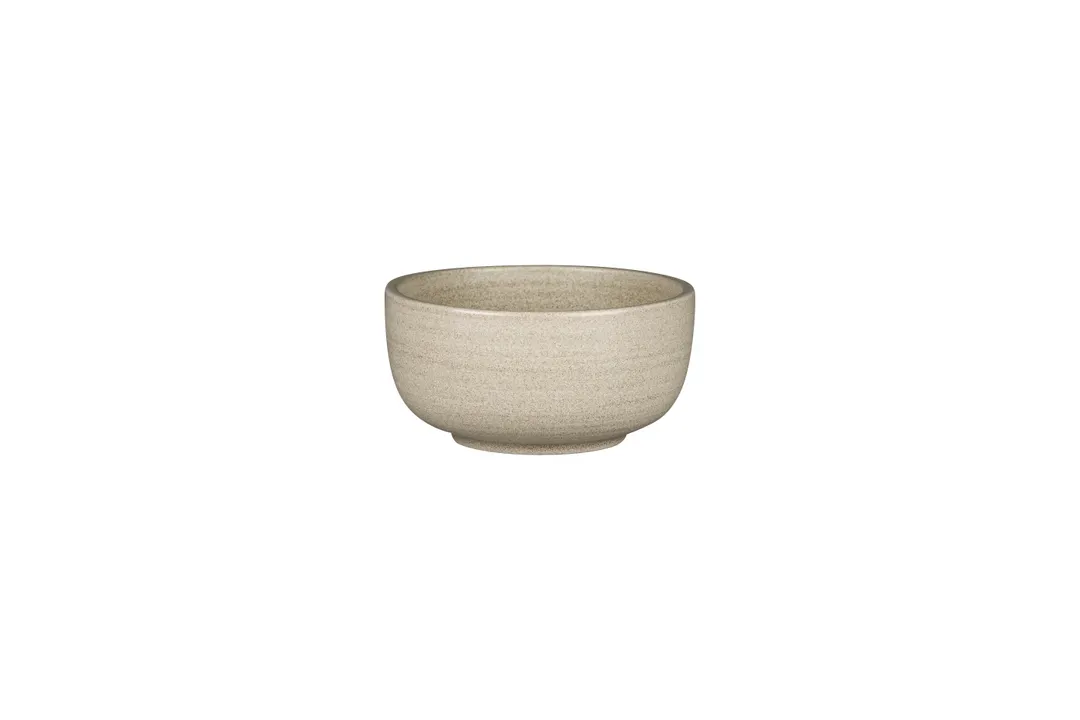 RAK Porcelain EABW12SGE - 13.35 oz Grey Round Ceramic Bowl, 4.7" Dia, Dishwasher Safe - 12/Case
