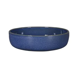 RAK Porcelain EABW20CO Ease Bowl, 7.85" Diameter Round 37oz Cobalt, Oven/Microwave Safe - 4/Case