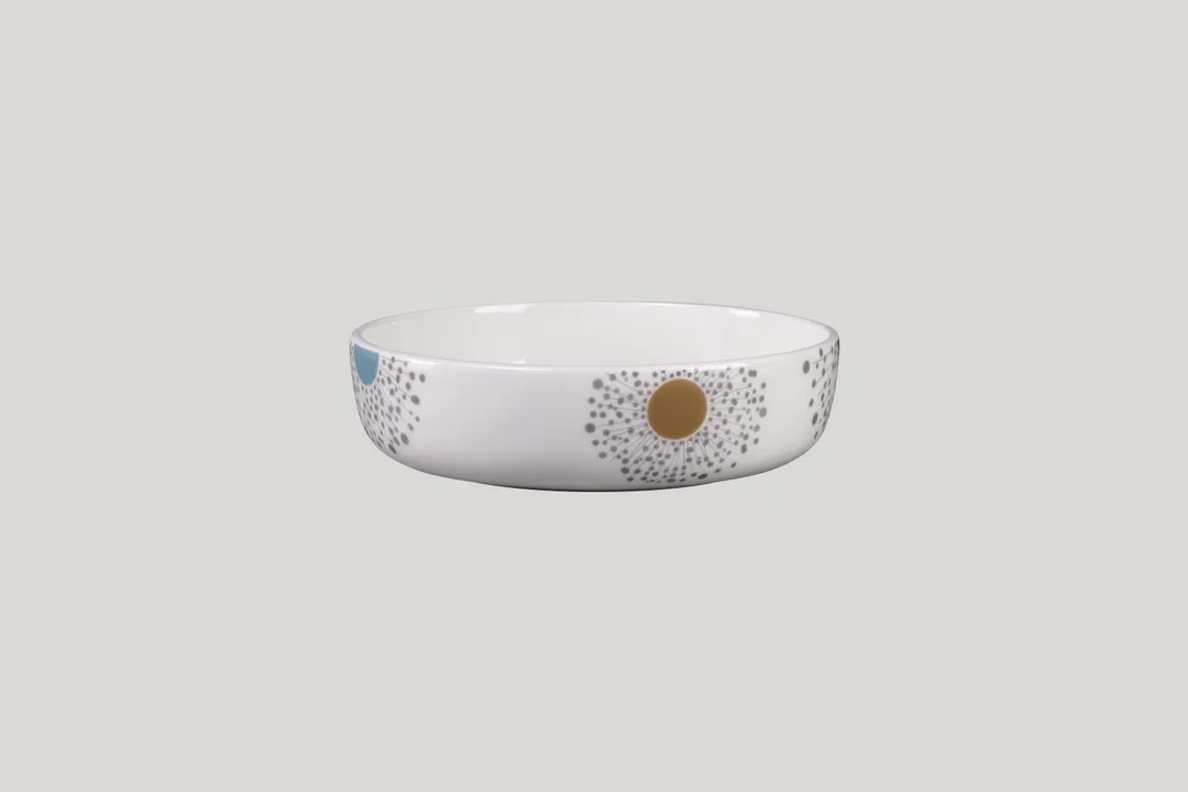 RAK Porcelain EABW20D208 Bowl, 7.85" Diameter, 37.2 Oz Capacity, Porcelain Ivoris Finish - 4/Case