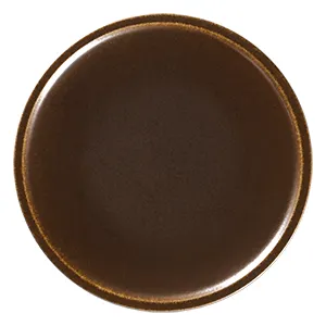 RAK Porcelain EACP16RT - 6.3" Round Flat Coupe Rim Porcelain Plate, Oven Safe - 24/Case