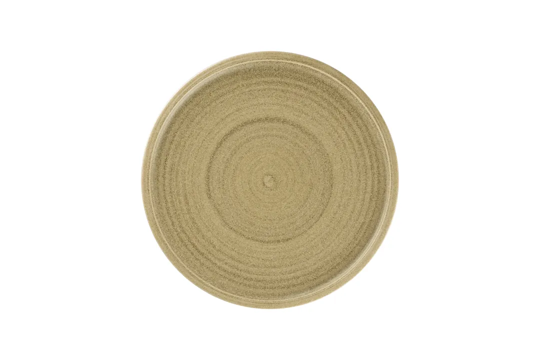 RAK Porcelain EACP28SBI - 11" Round Coupe Ceramic Stoneware Plate Beige Microwave Safe - 6/Case