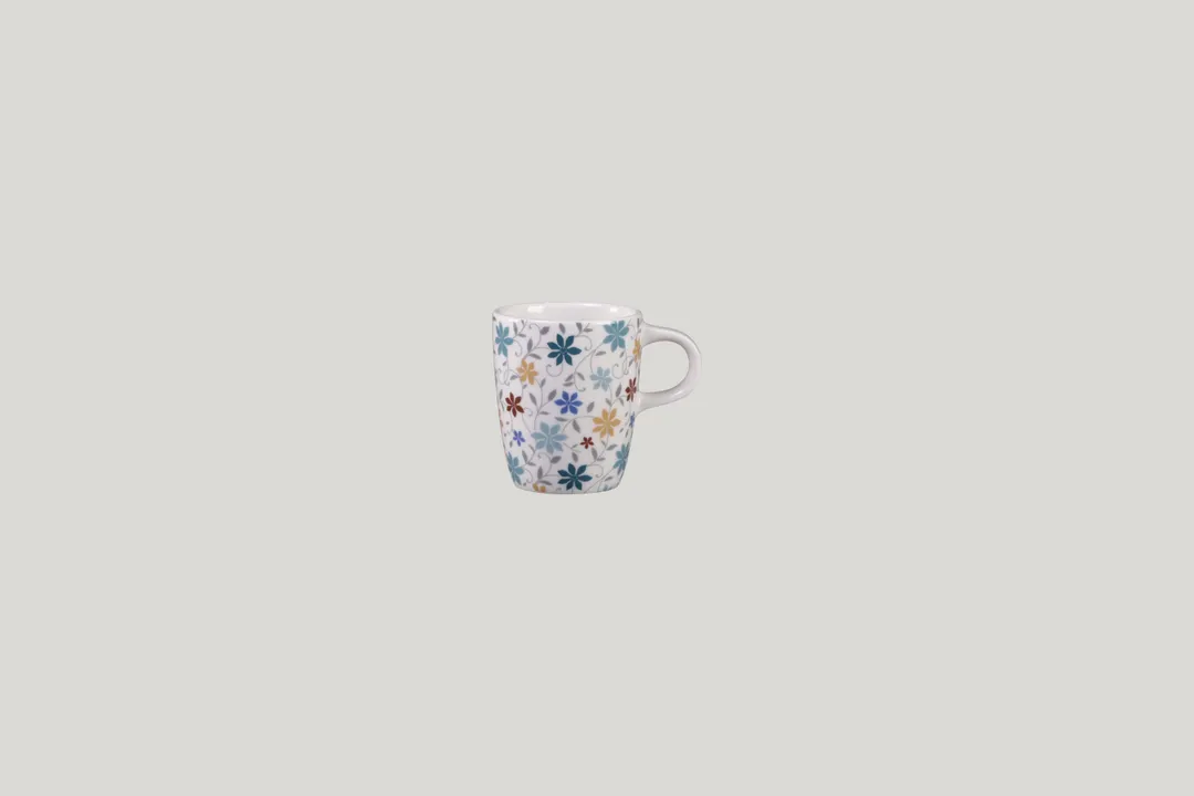 RAK Porcelain EACU09D207 - Ease Espresso Cup 2.15" Dia 3.05 Oz Ivoris Summer - 12/Case