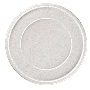 RAK Porcelain EAFP16CL Ease Plate 6.3" Round Flat Edge Wide Rim Porcelain Dinnerware Safe - 24/Case