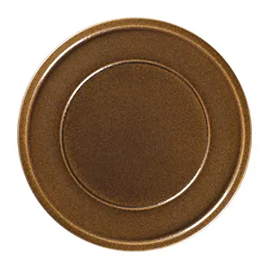 RAK Porcelain EAFP24RT Ease Plate, 9.45" Round Flat Edge, Multi‑Oven Safe, Porcelain - 12/Case